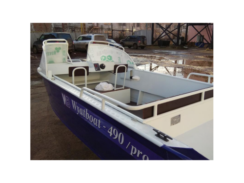 Алюминиевая лодка Wyatboat 490 Pro